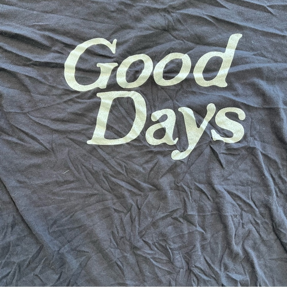 Madewell Good Days Black Long Sleeve Shirt View 3
